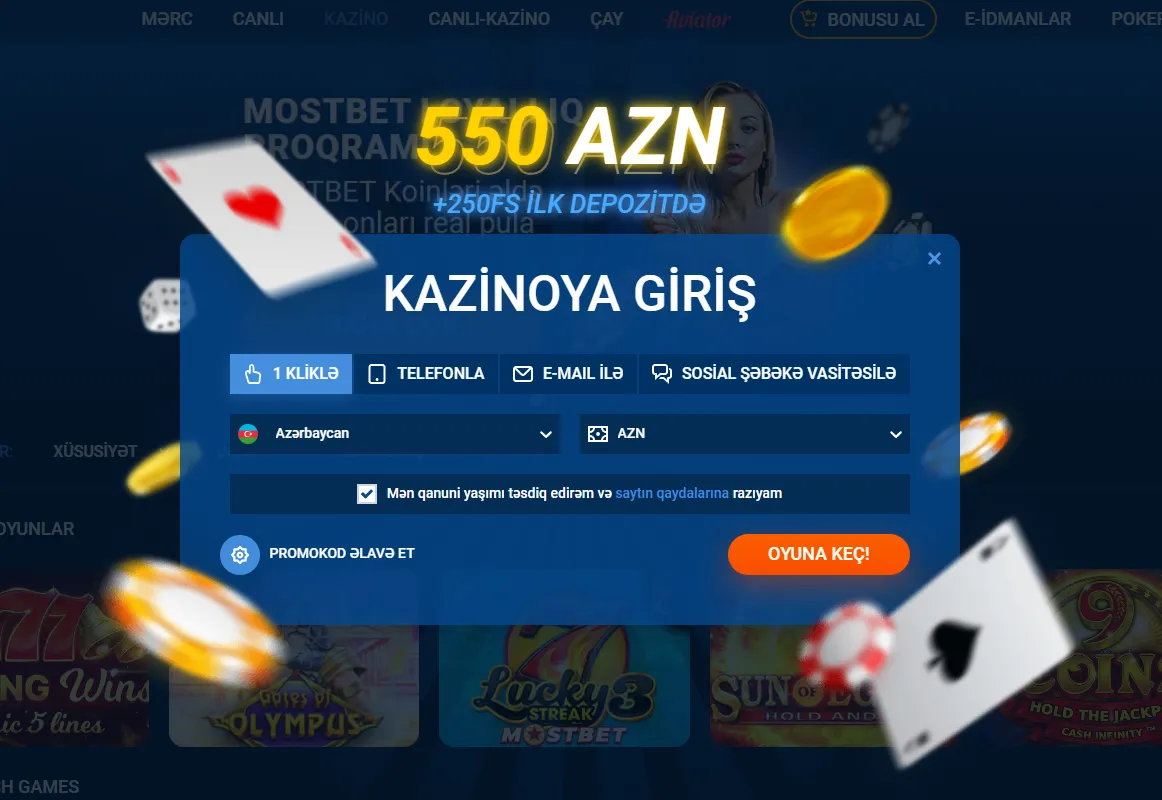 Mostbet kazino